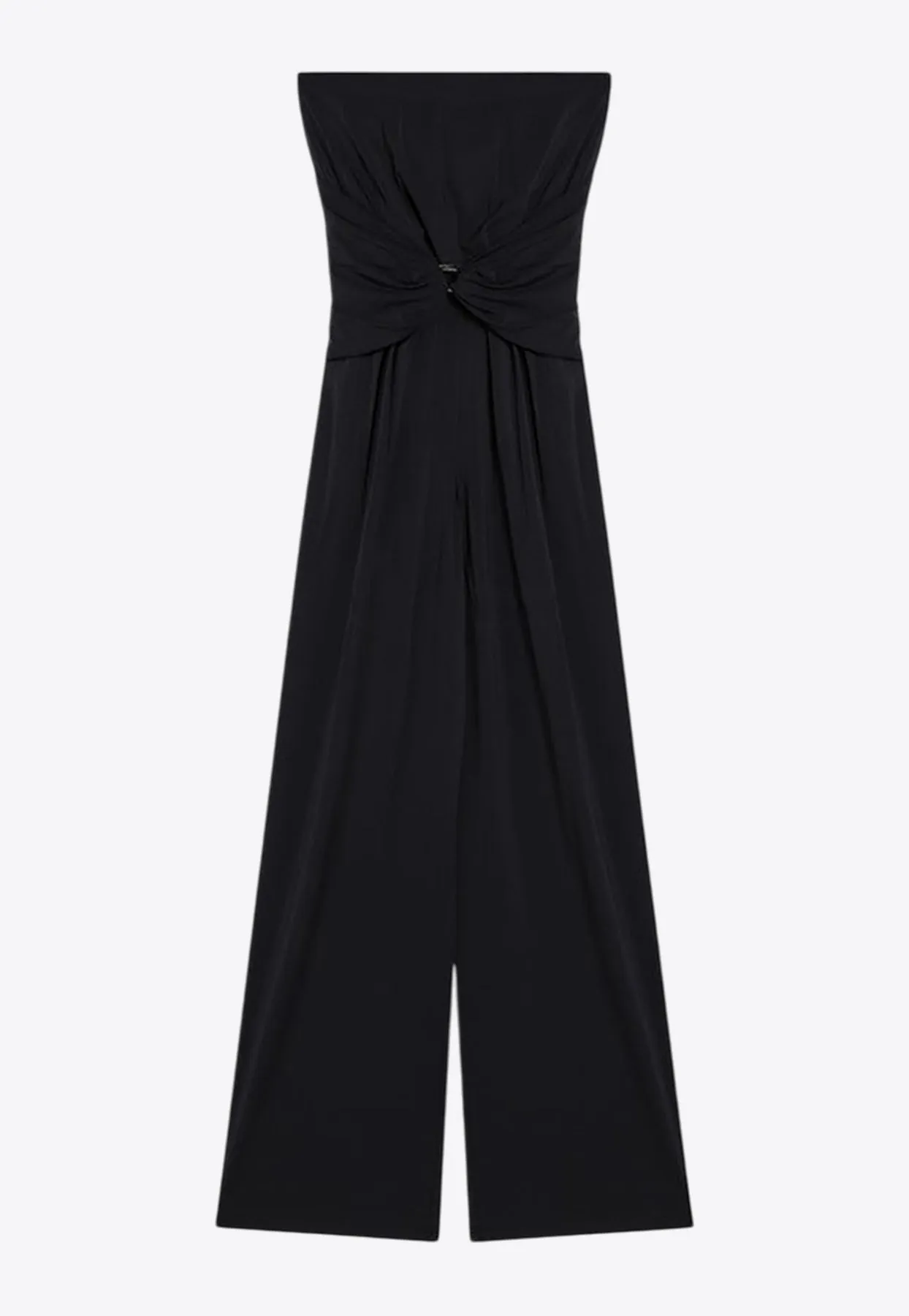 Fiero Strapless Straight-Leg Jumpsuit