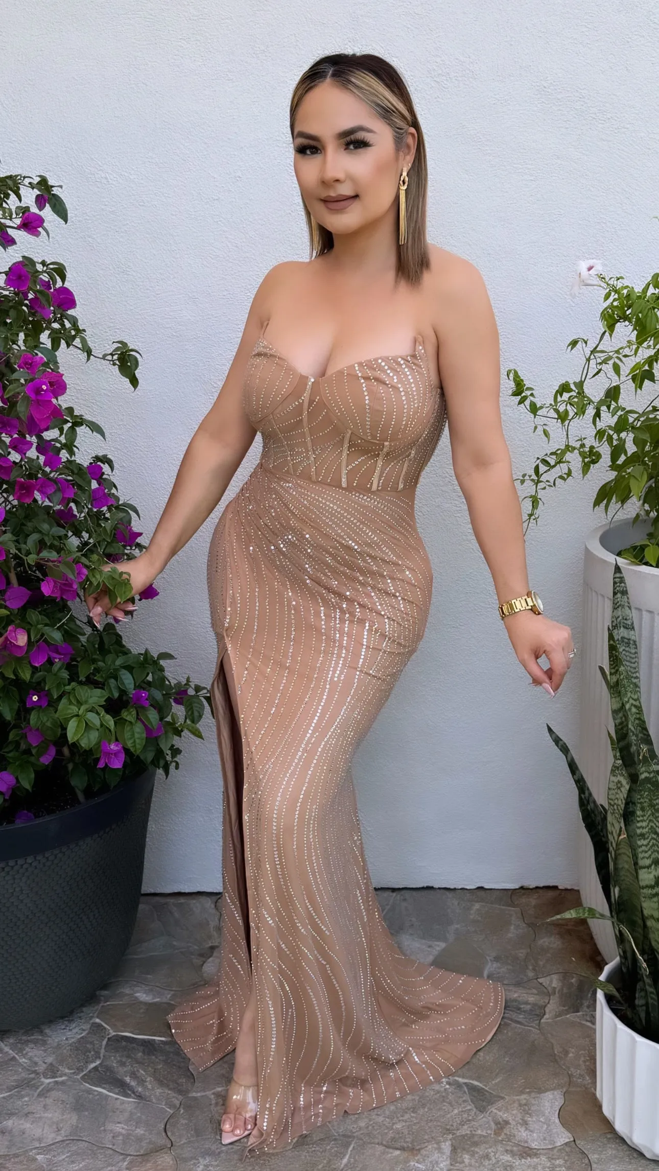 FIFTH AVE NUDE DRESS