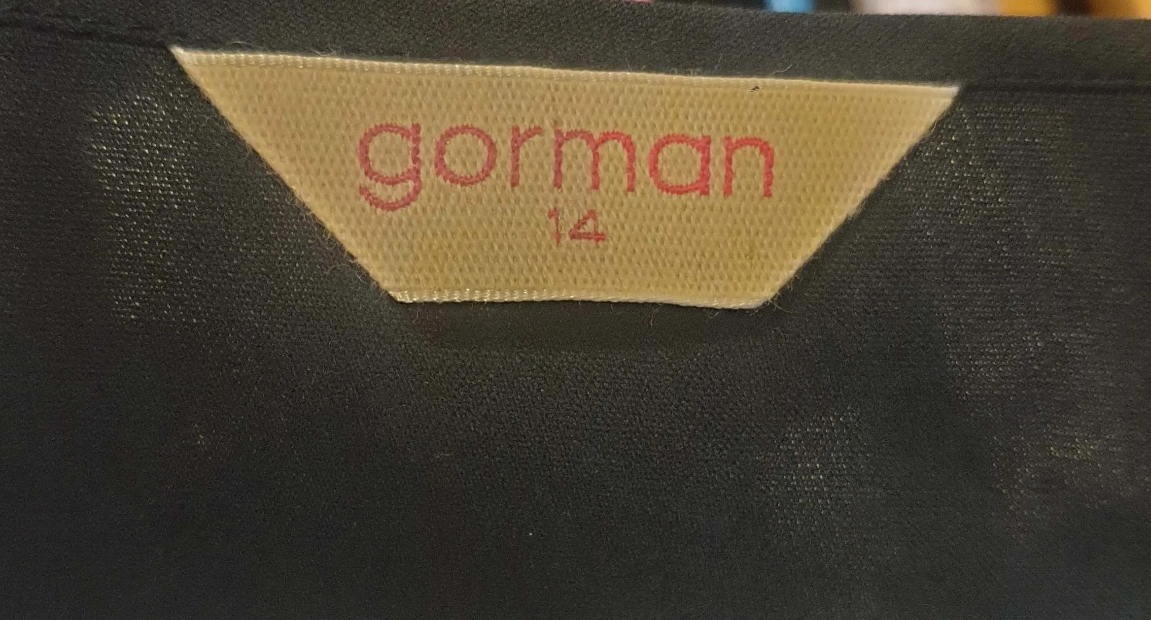Gorman 100% silk colourful panelled dress size 14
