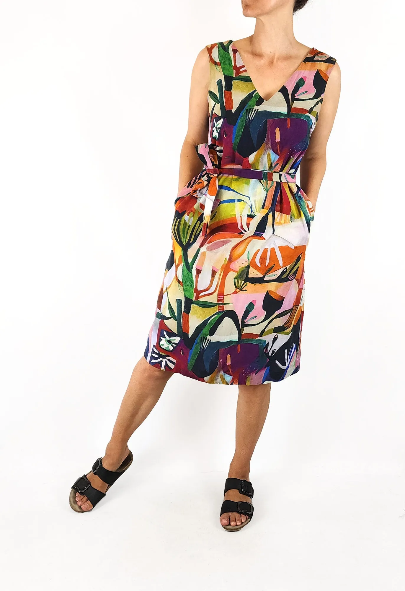 Gorman   Megan Grant stunning print dress size 8