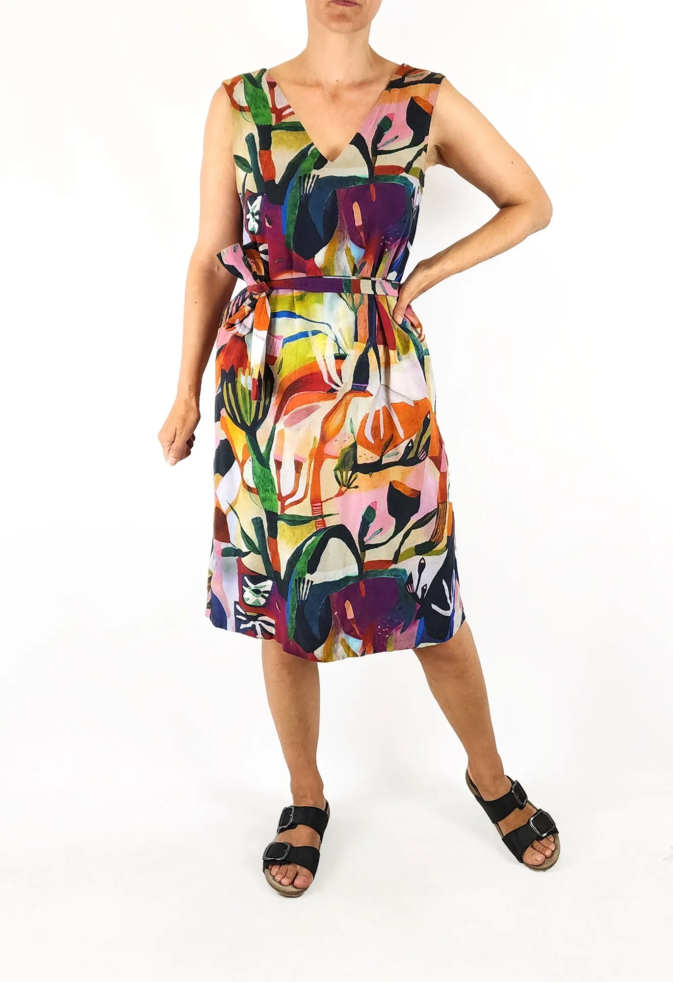 Gorman   Megan Grant stunning print dress size 8