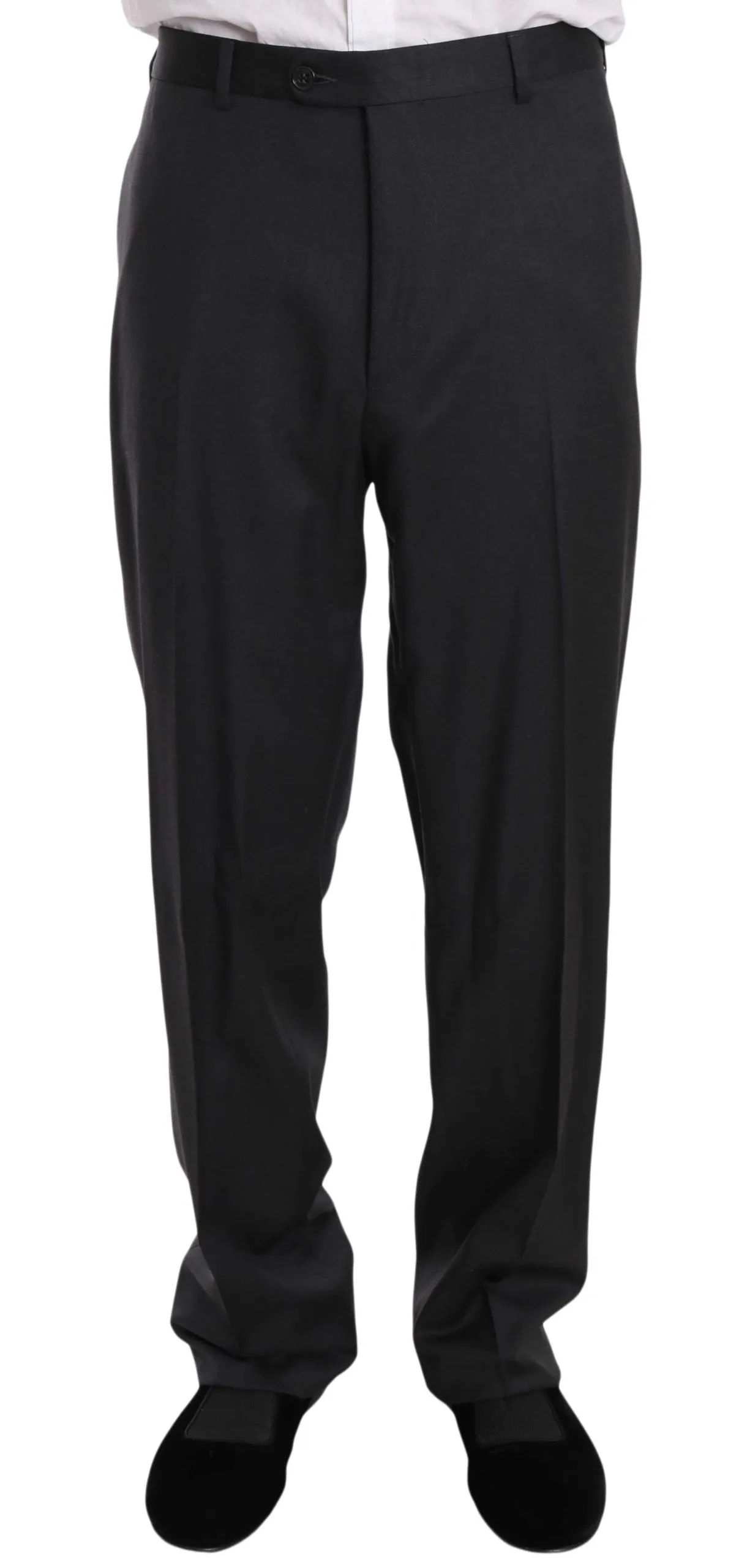 Gray Two Piece Three Button BRUNO CUOMO Exclusive Suit
