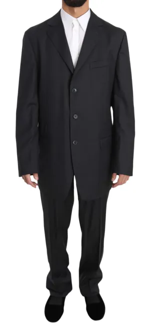 Gray Two Piece Three Button BRUNO CUOMO Exclusive Suit