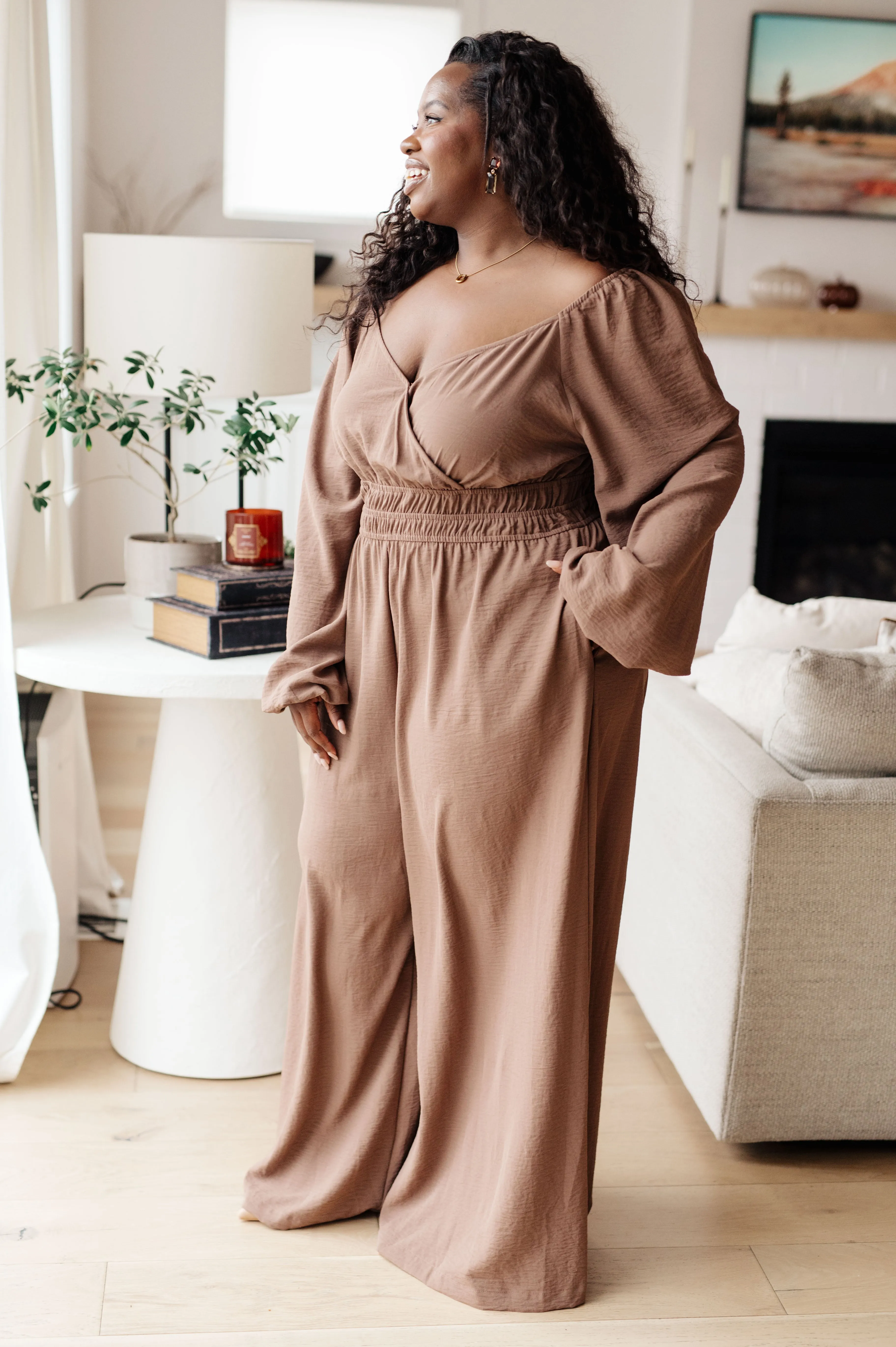 Hazel Blues® |  Wandering Vista Wide Leg Jumpsuit