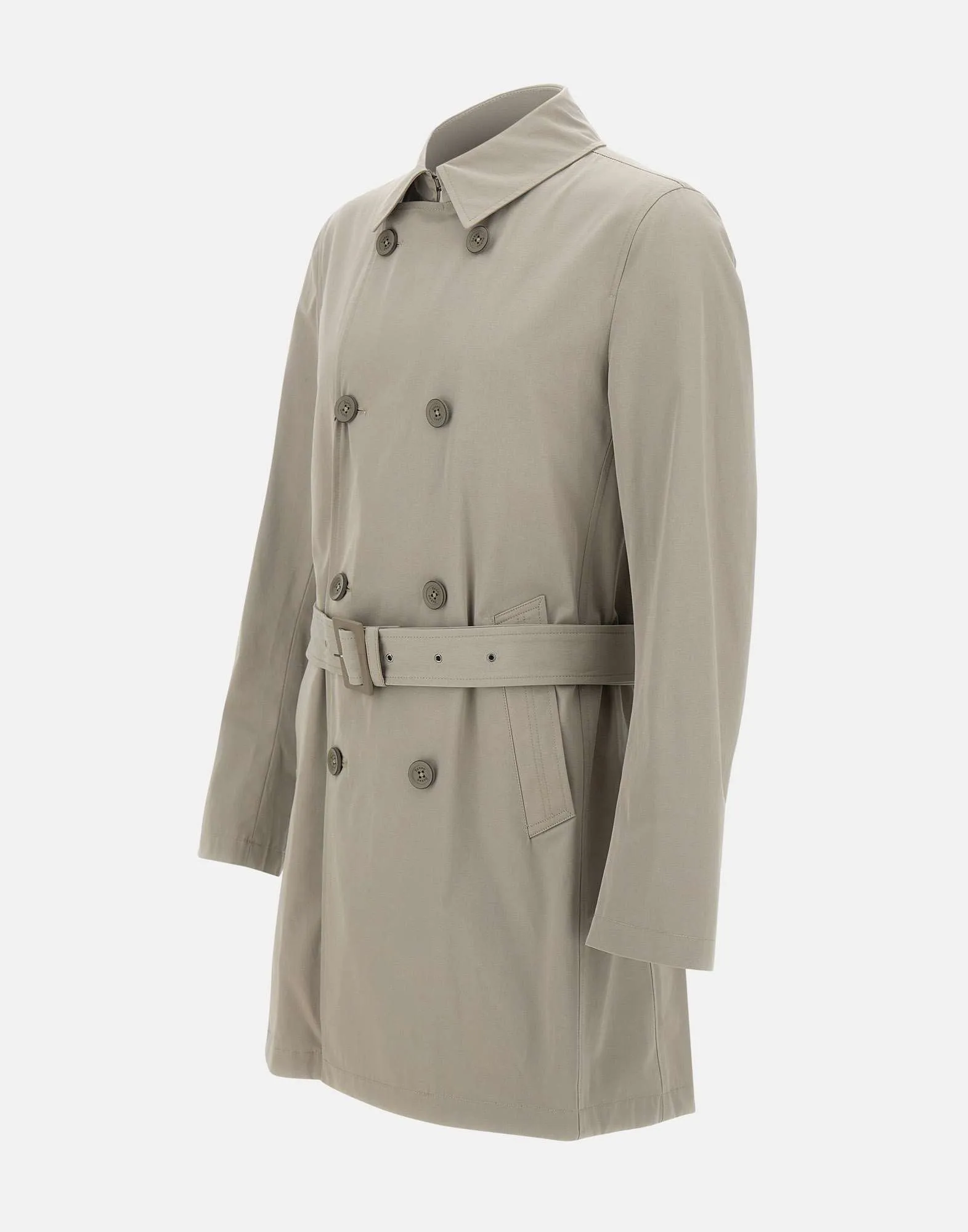 Herno Rain Collection Camel Trench Coat