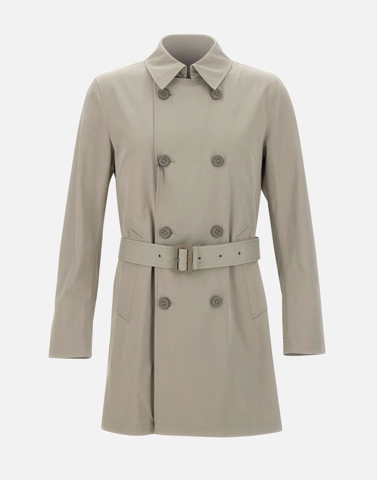 Herno Rain Collection Camel Trench Coat