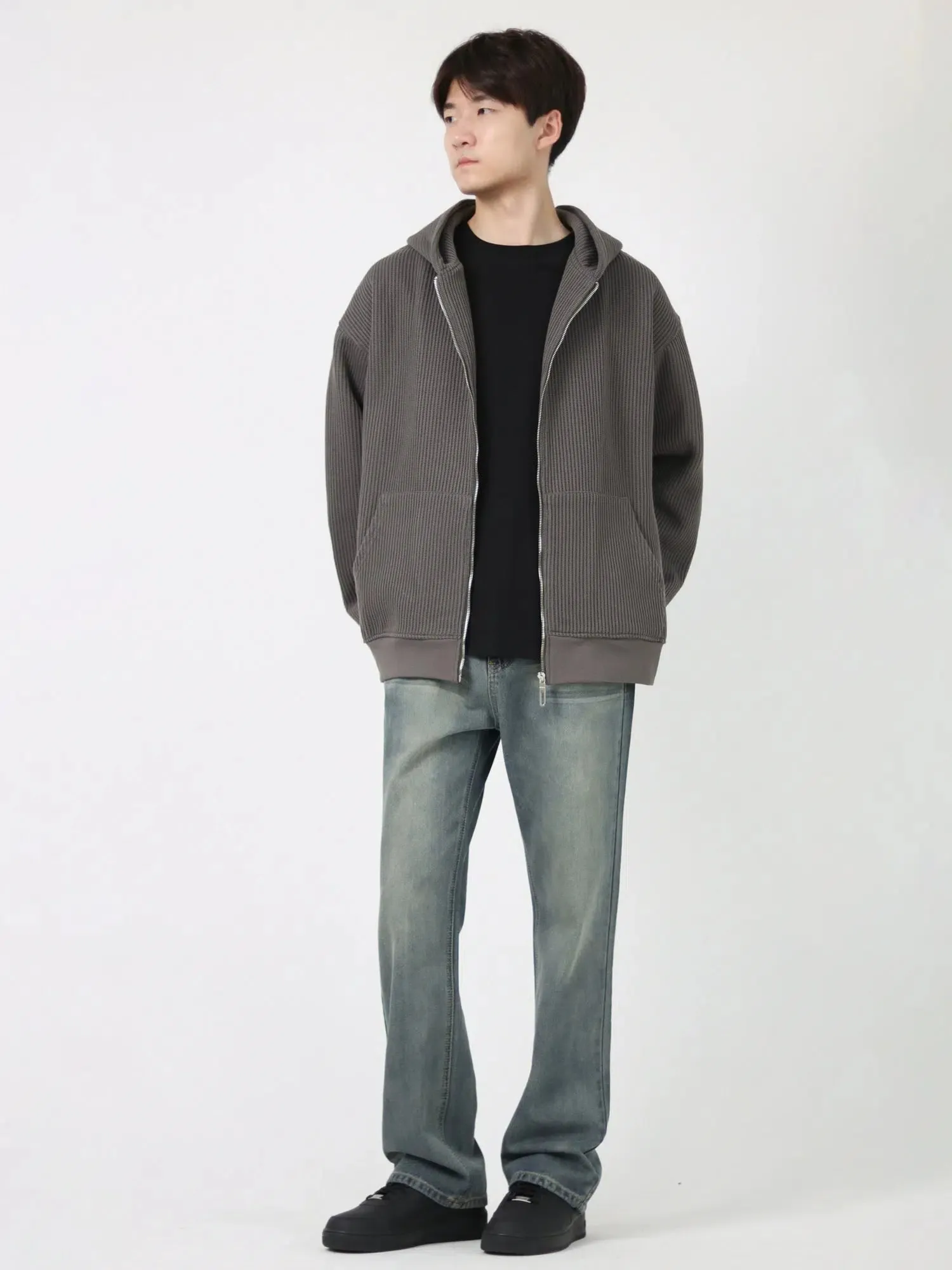 Hooded Zip-Up Jacket