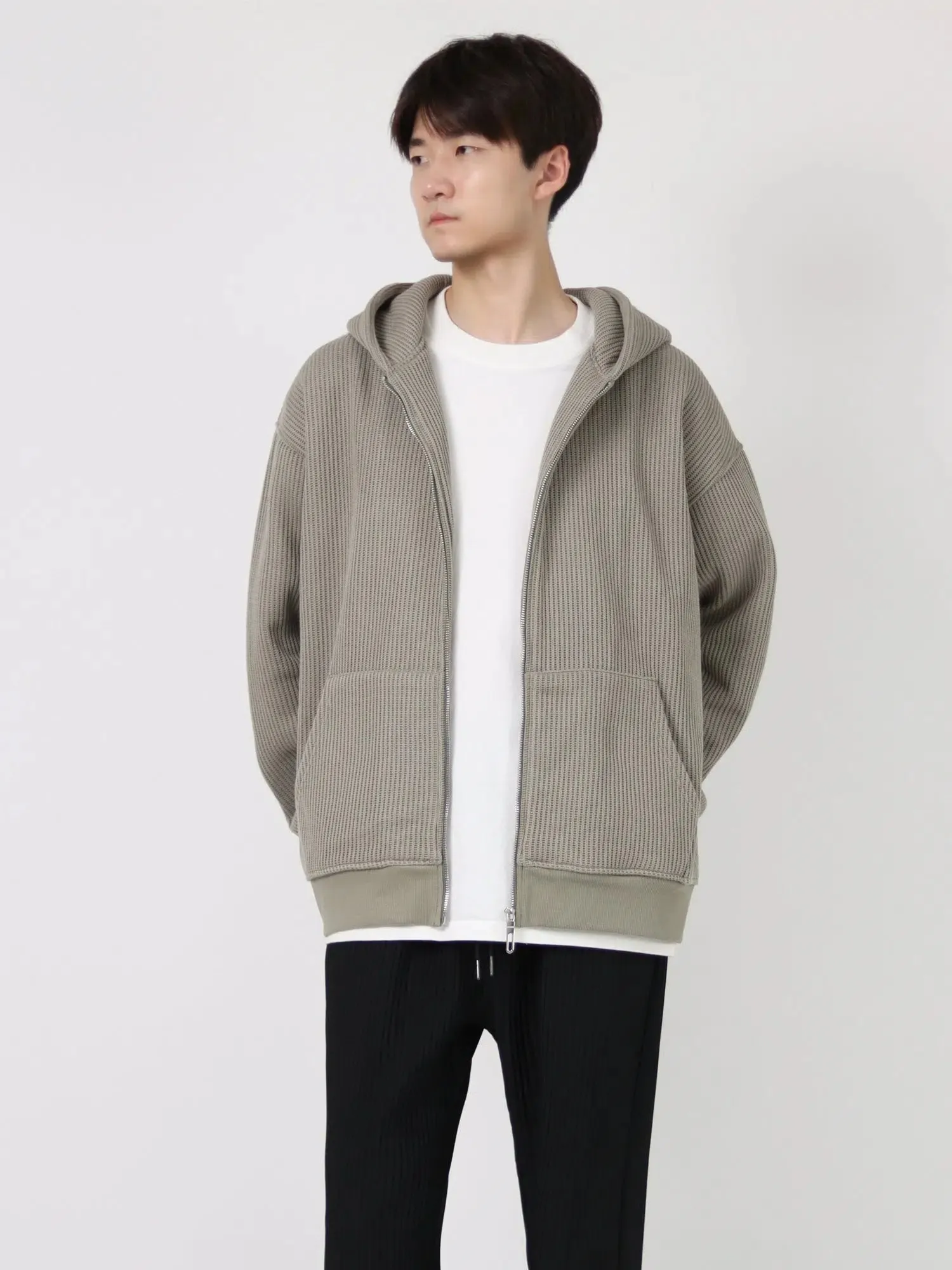 Hooded Zip-Up Jacket