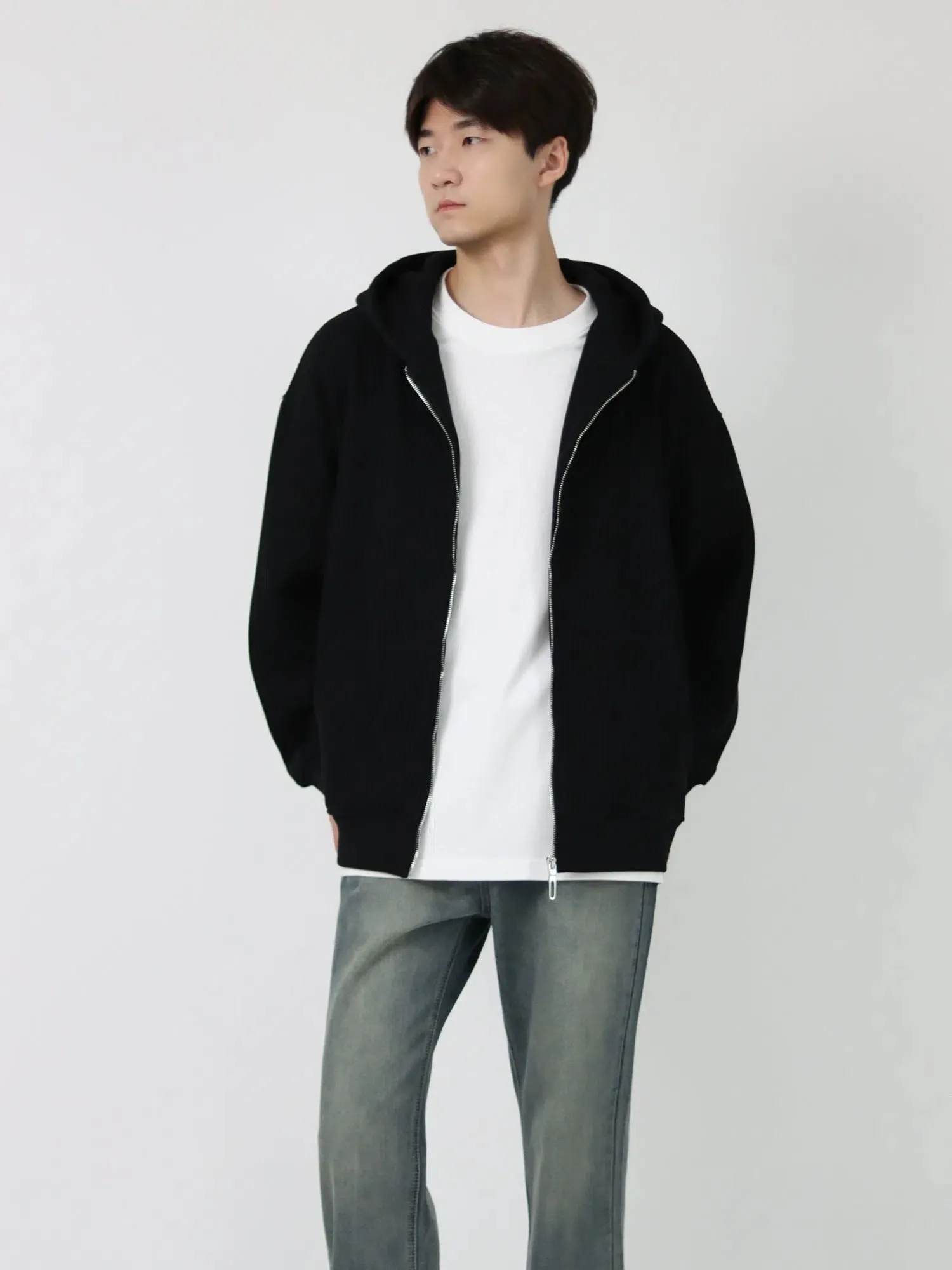 Hooded Zip-Up Jacket