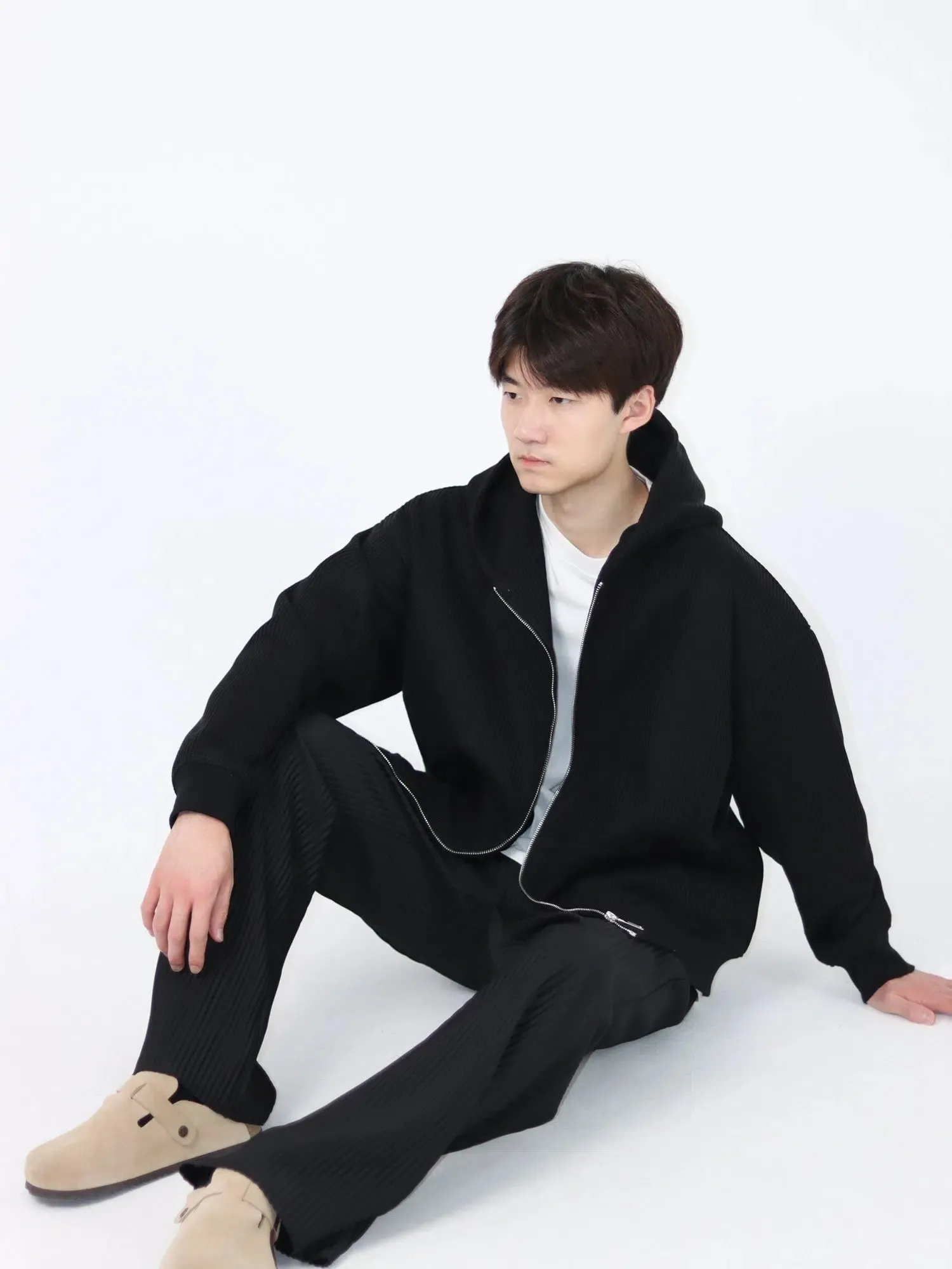 Hooded Zip-Up Jacket