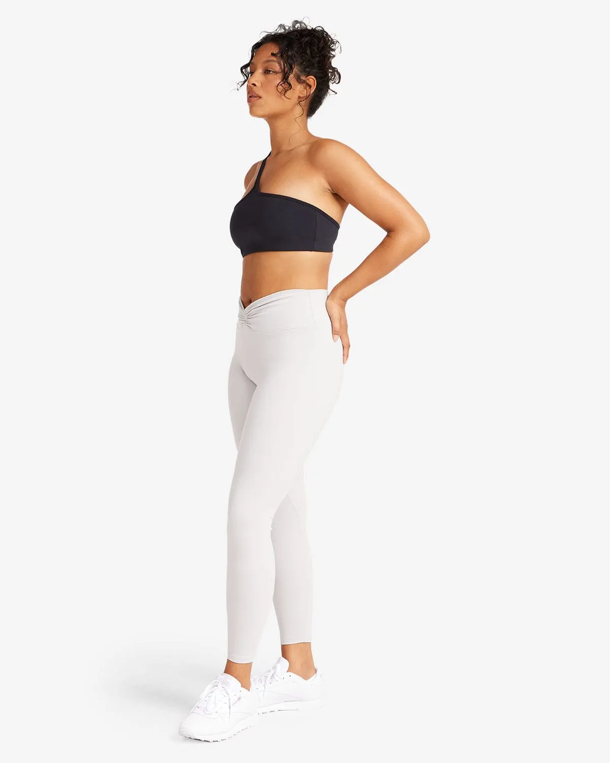 IM Serenity Drawstring Leggings | Light Grey