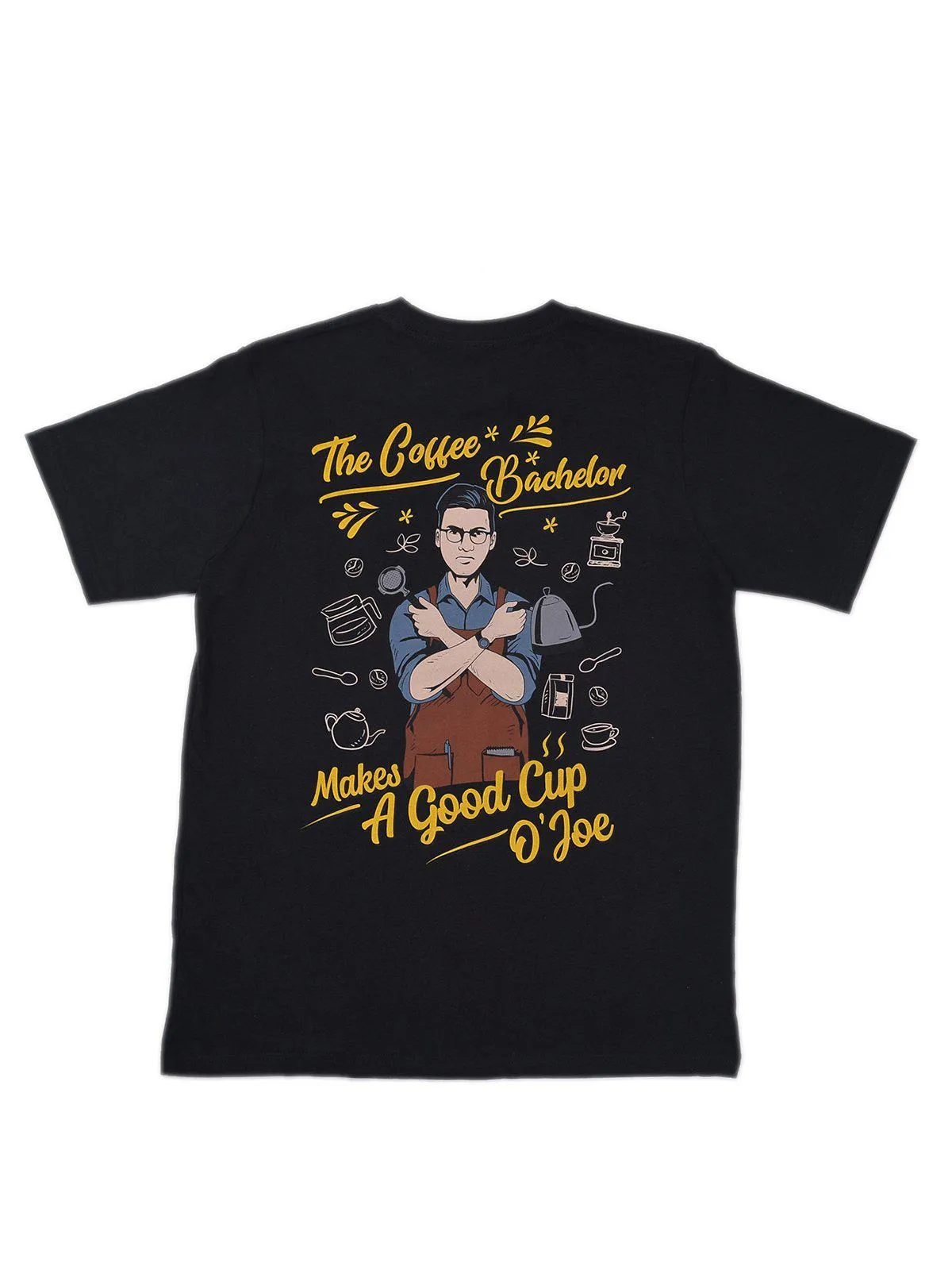 Jackhammer The Coffee Bachelor Tee Black