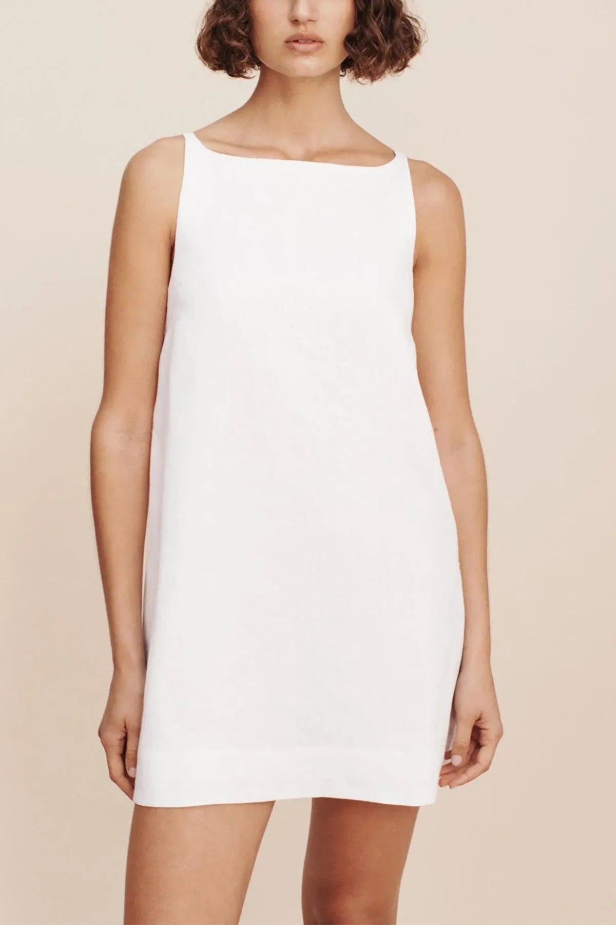 Jordan Mini Dress in Ivory
