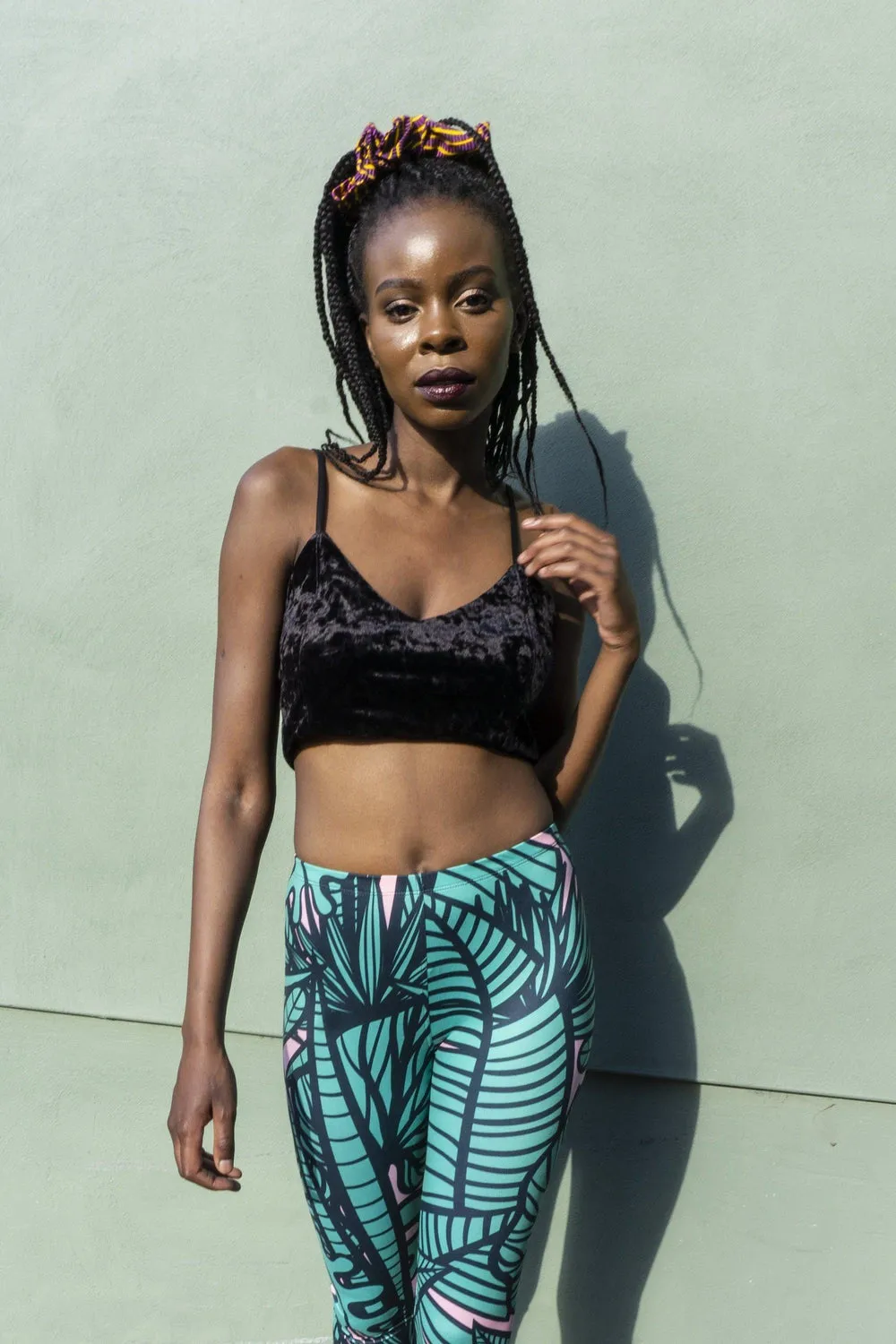 Jungle Jive Pattern Festival Leggings