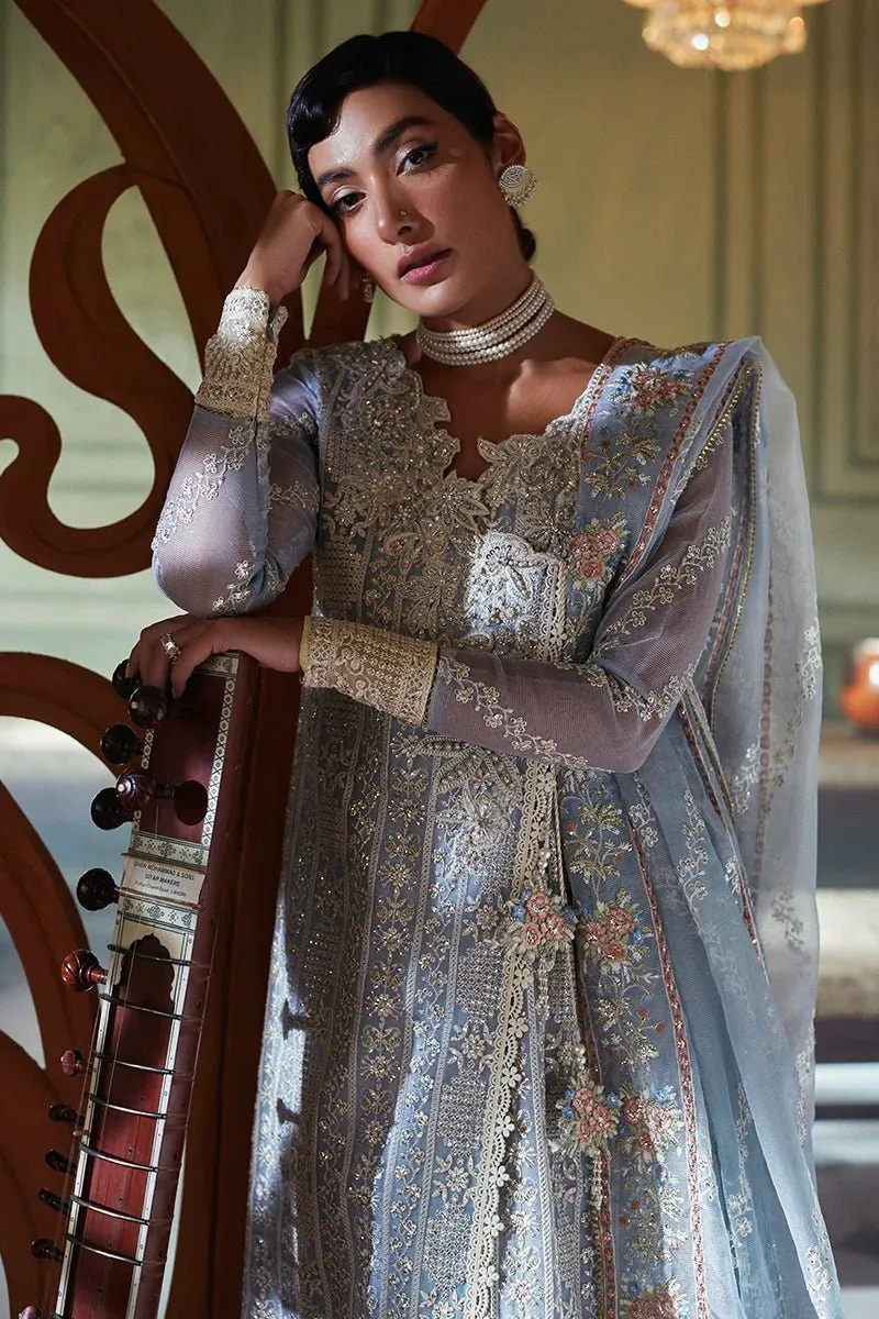 KAMDAANI By Mushq Embroidered Organza 3 Piece Unstitched Suits ZAHRA
