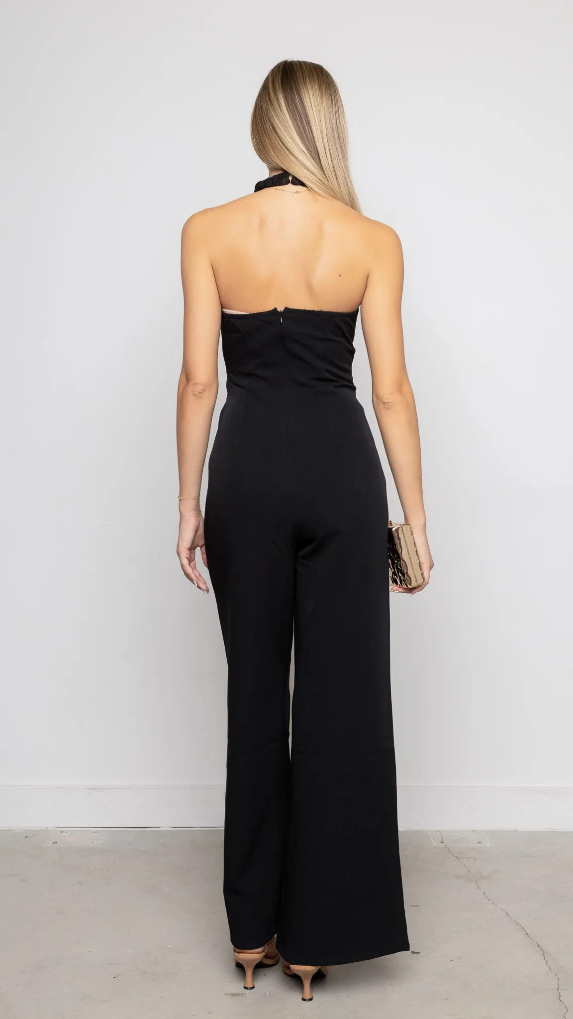 Kaoi jumpsuit in black