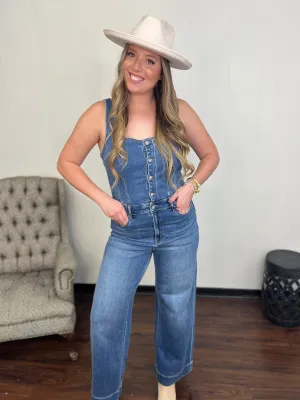 Kendall Wide Leg Jumpsuit
