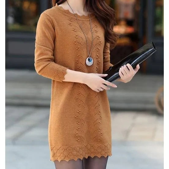 Knitted Sweater Dress