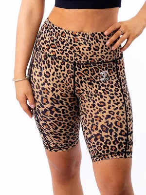 Leopard Bike Shorts