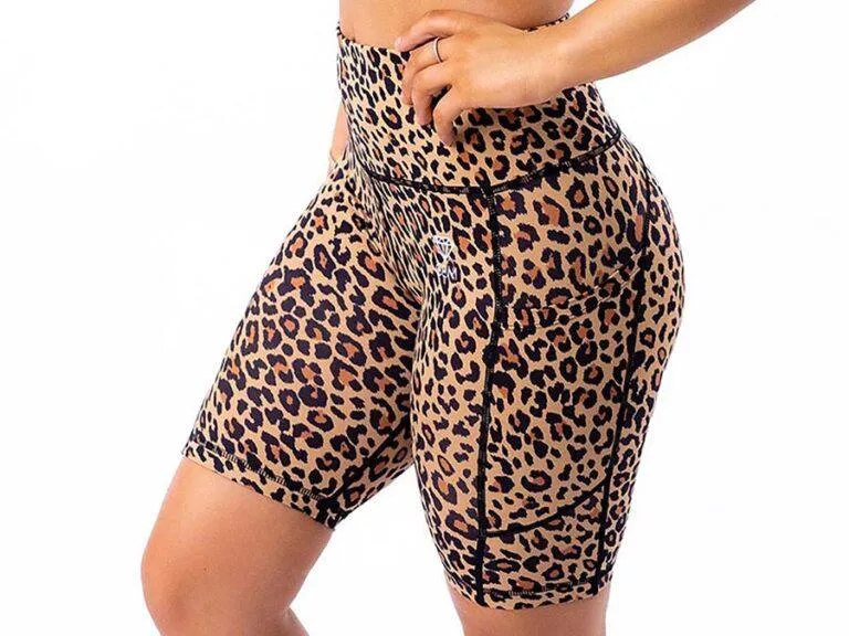 Leopard Bike Shorts