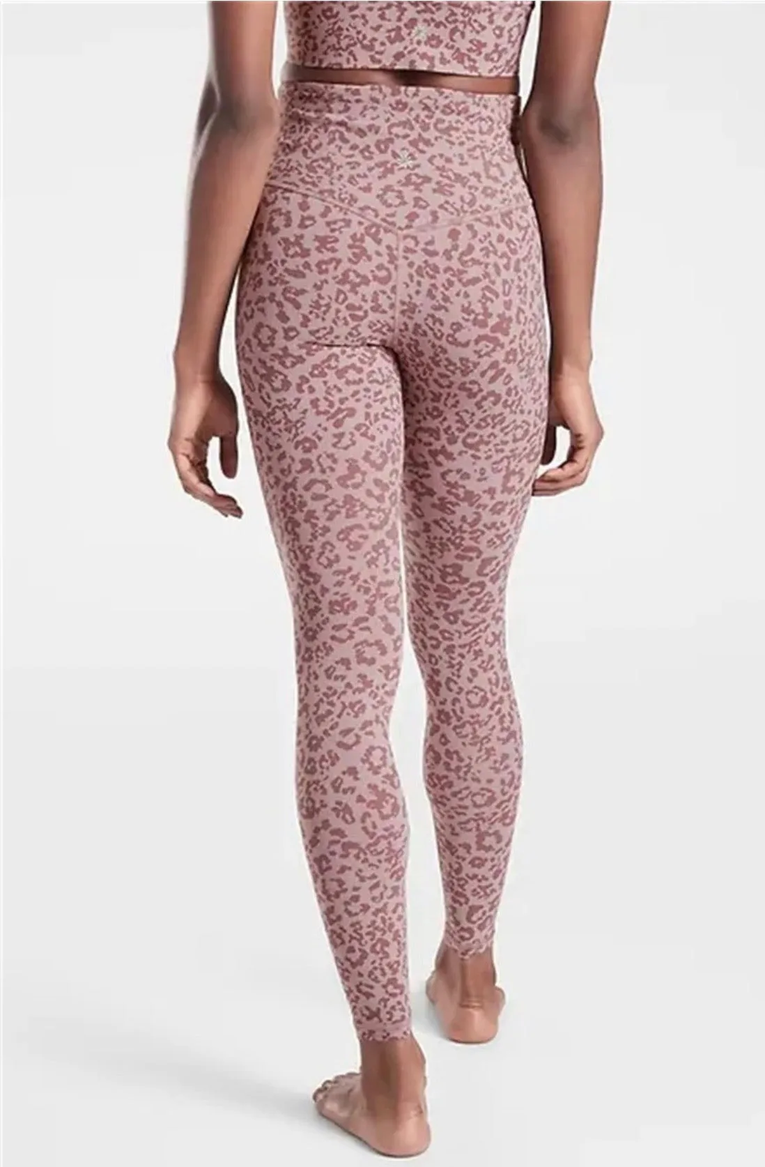 Lilac Leopard Yoga Pants