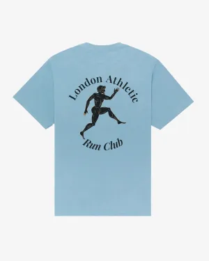 London Run Club T-Shirt - Steel Blue