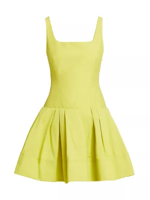 Lucy Mini Dress - Yellow Plum
