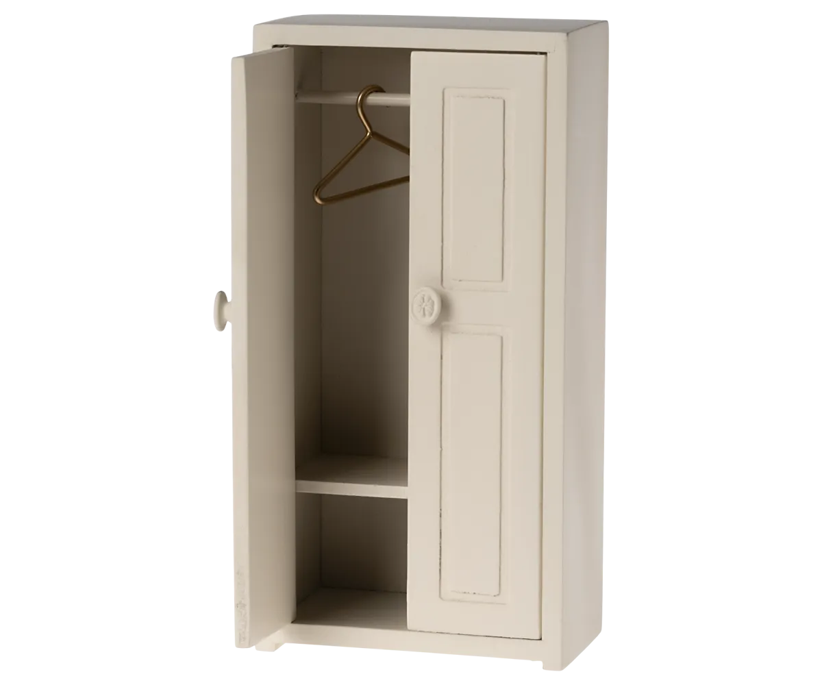 Maileg wooden closet - cream