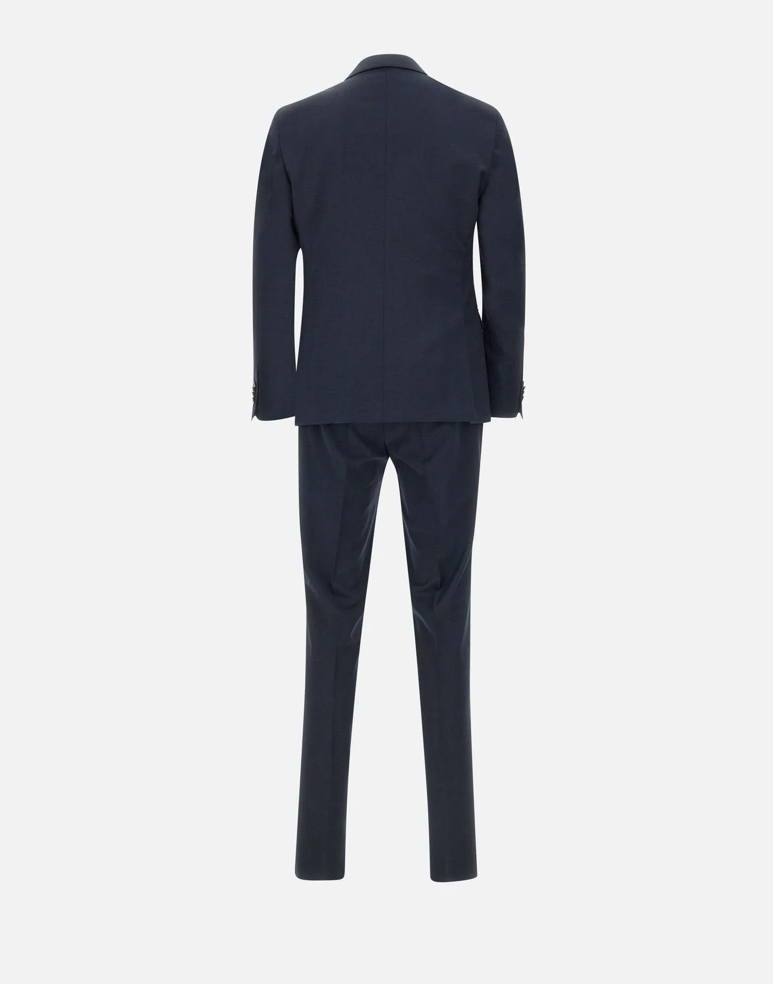 Manuel Ritz Midnight Blue Stretch Wool Suit