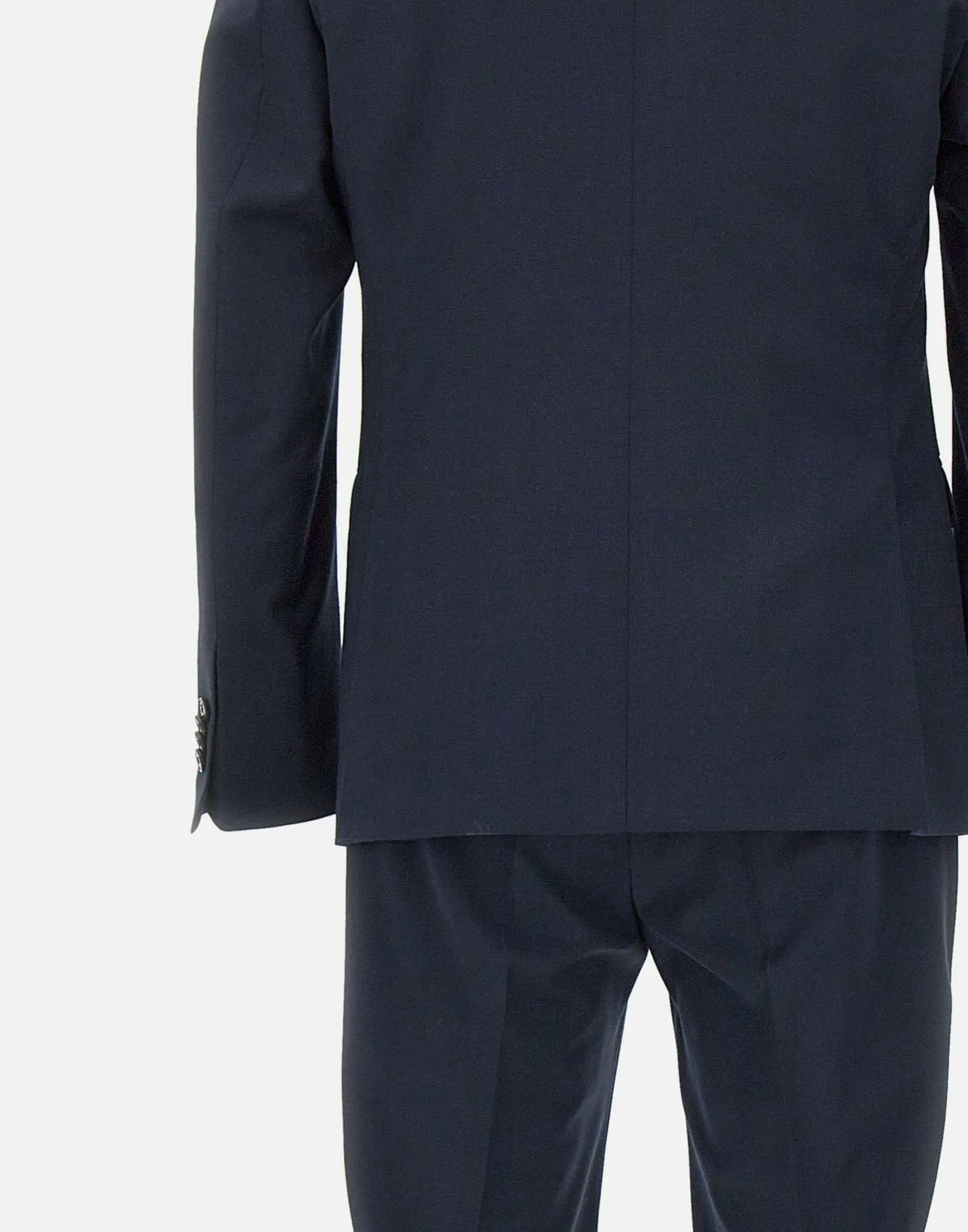 Manuel Ritz Midnight Blue Stretch Wool Suit