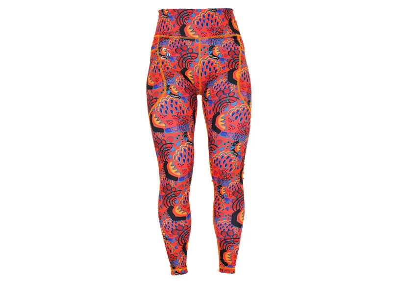 Naranja leggings with pockets