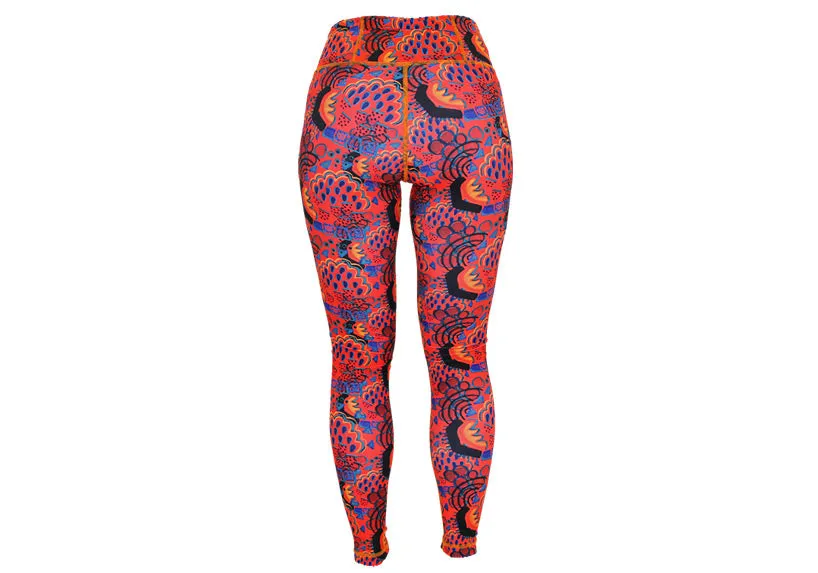 Naranja leggings with pockets