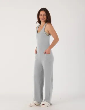 Nestle In Jumpsuit: Heather Grey