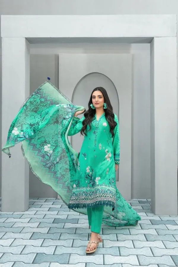 Nimral By Tawakkal Fabrics 3 Piece Unstitch Lawn Collection  D-8627