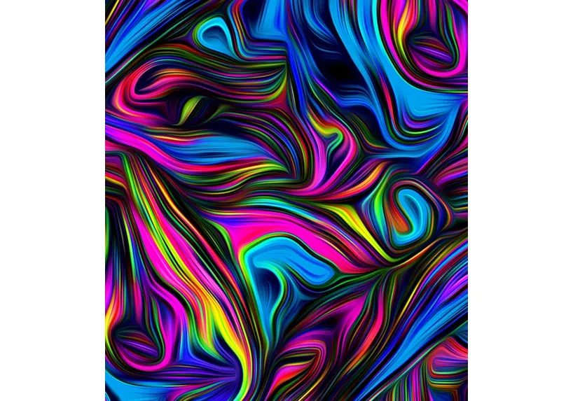 Paint Swirl leggings with pockets