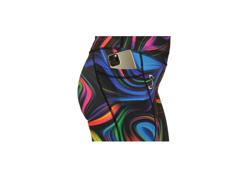 Paint Swirl leggings with pockets
