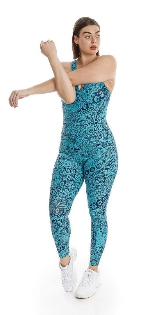 Paisley Tide Eco Unitard