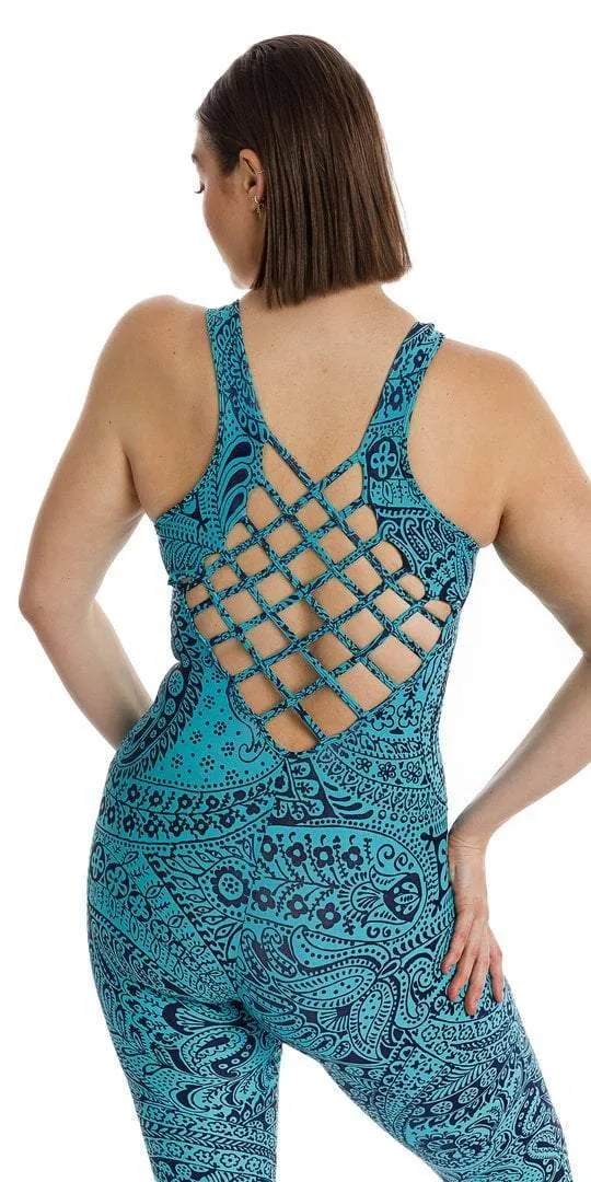 Paisley Tide Eco Unitard