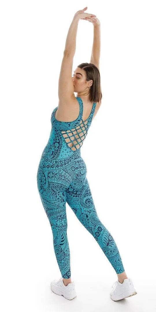Paisley Tide Eco Unitard