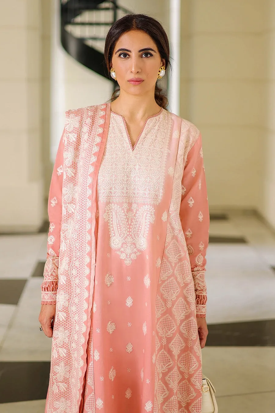 PARISA (ZL22-03 B) | Zaha Summer Lawn Collection 2022 | Unstitched Embroidered Lawn Suits