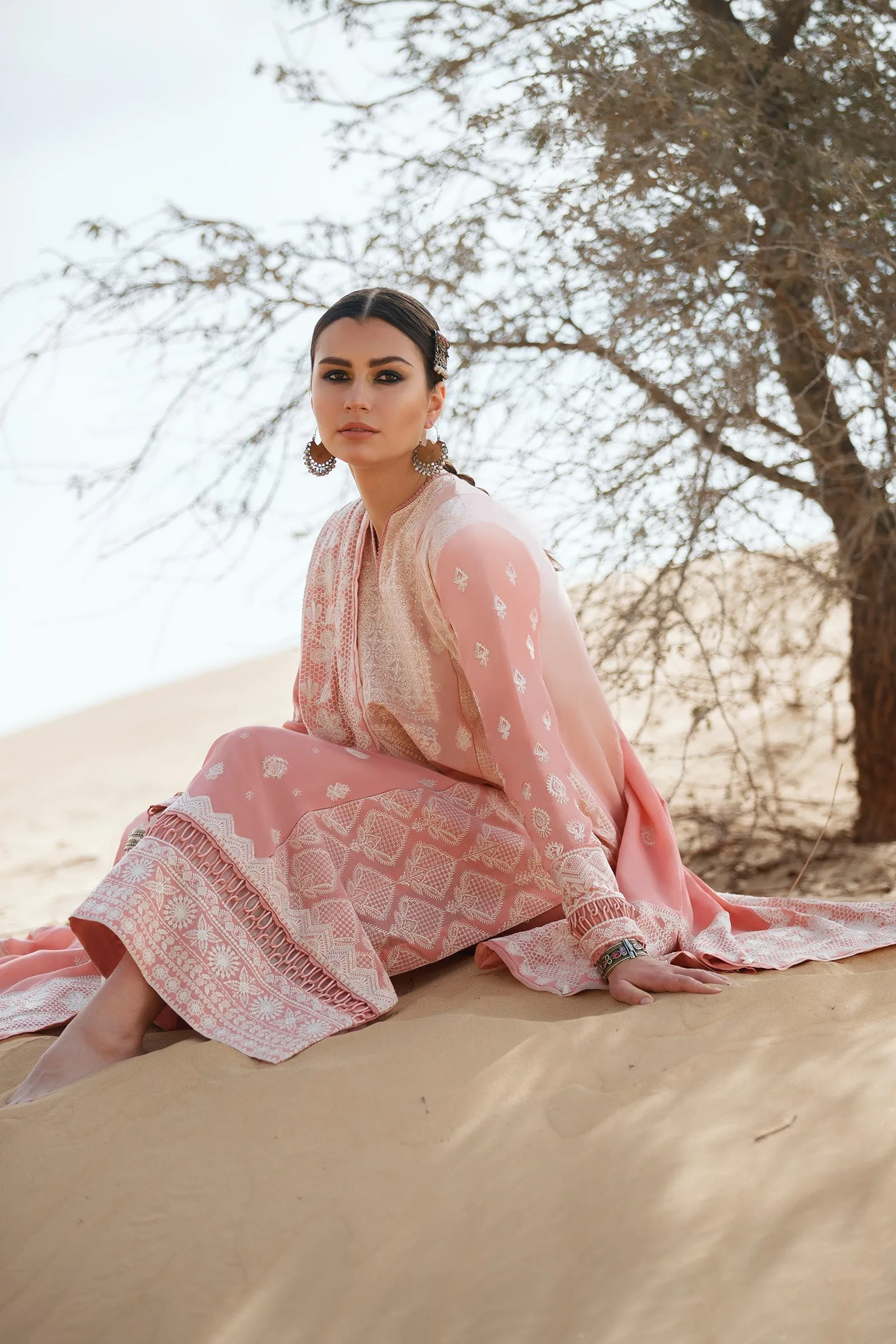 PARISA (ZL22-03 B) | Zaha Summer Lawn Collection 2022 | Unstitched Embroidered Lawn Suits
