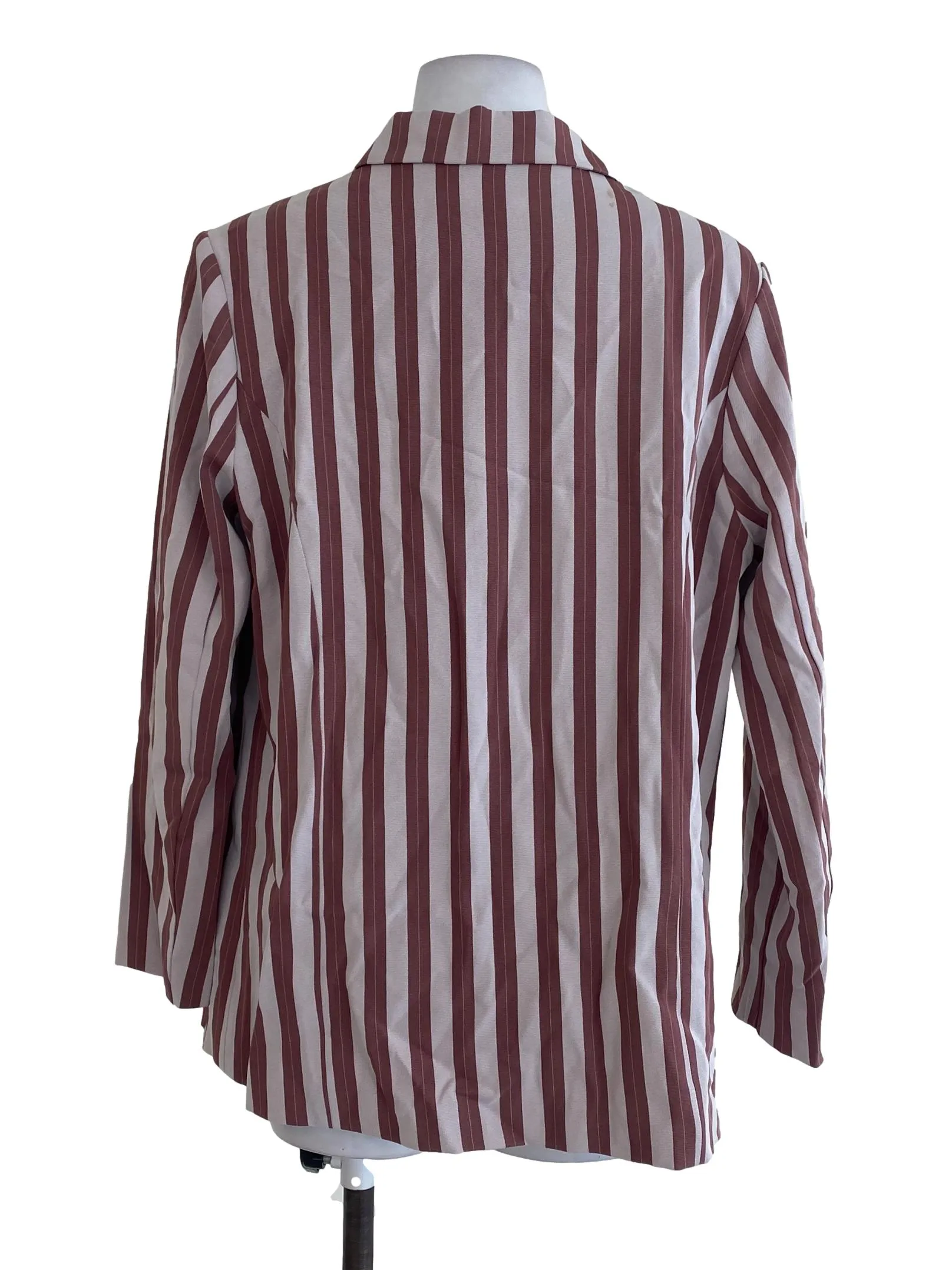 Pink Striped Blazer