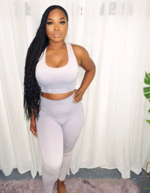 Purple Ombre 3pc Yoga Set