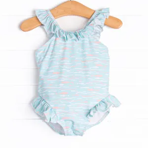 Quite the Catch One Piece, Blue