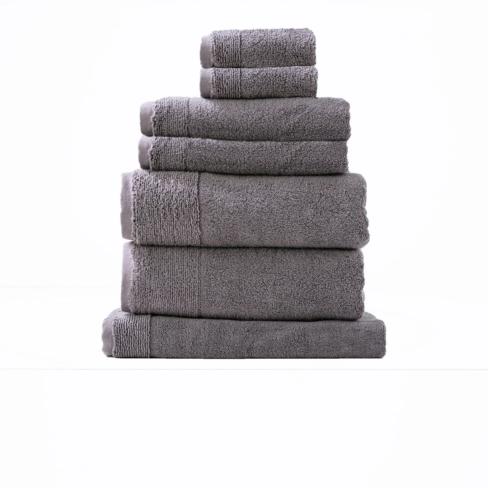 Renee Taylor Aireys 650 GSM Zero Twist 7 Piece Nickel