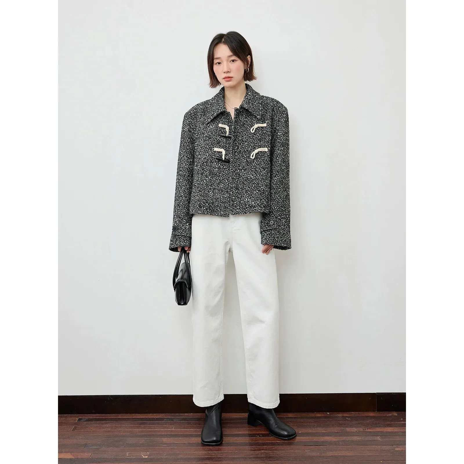 Retro College Wool Coat