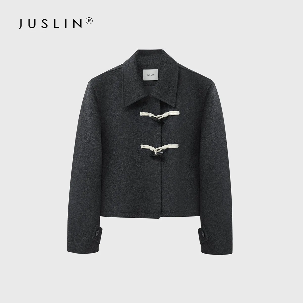 Retro College Wool Coat