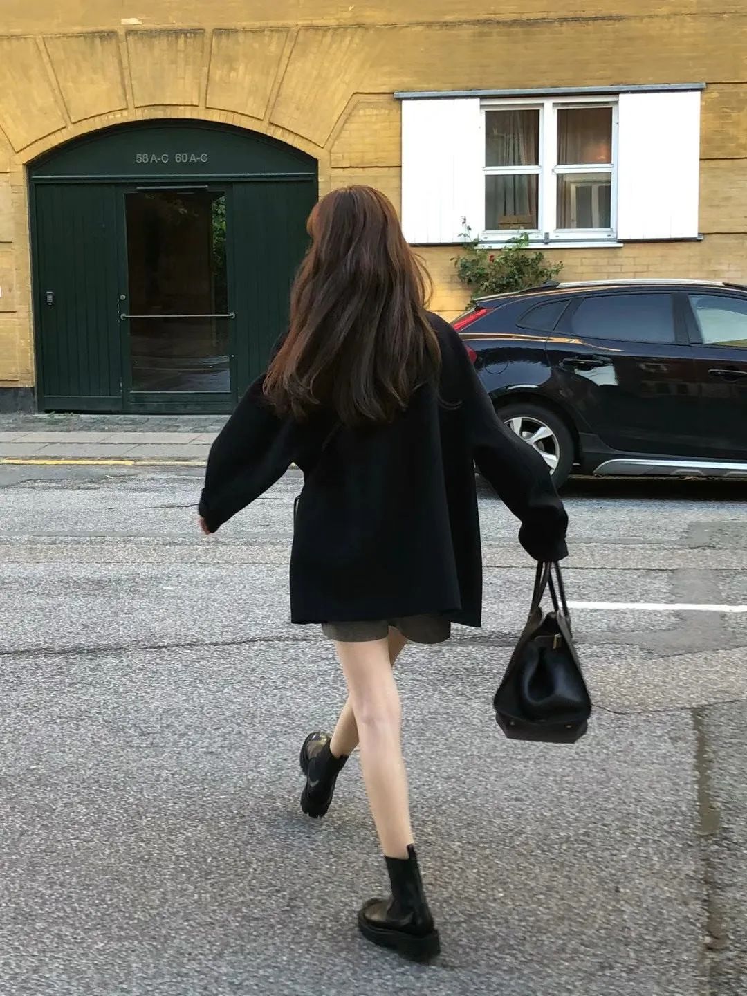 Retro Single-breasted Mid-length Woolen Jacket