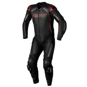 RST S1 CE Leather Suit Black / Grey / Red