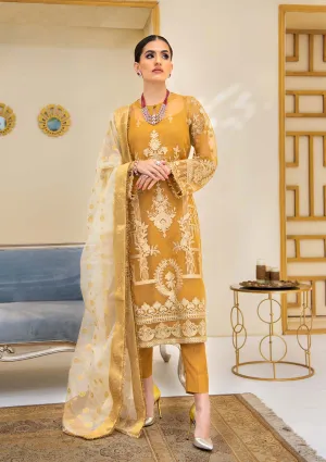 RÊVEUSE - LOOK 07 | AIK Atelier Reveuse Spring 2021 Collection - Organza & Tule | Unstitched mbroidered Organza Suits